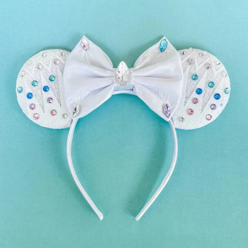 Disney Alice in Wonderland Ears Headbands Women Cosplay Red Queen Mad Hatter Hairband Kid Festival Cheshire Cat Hair Accessories