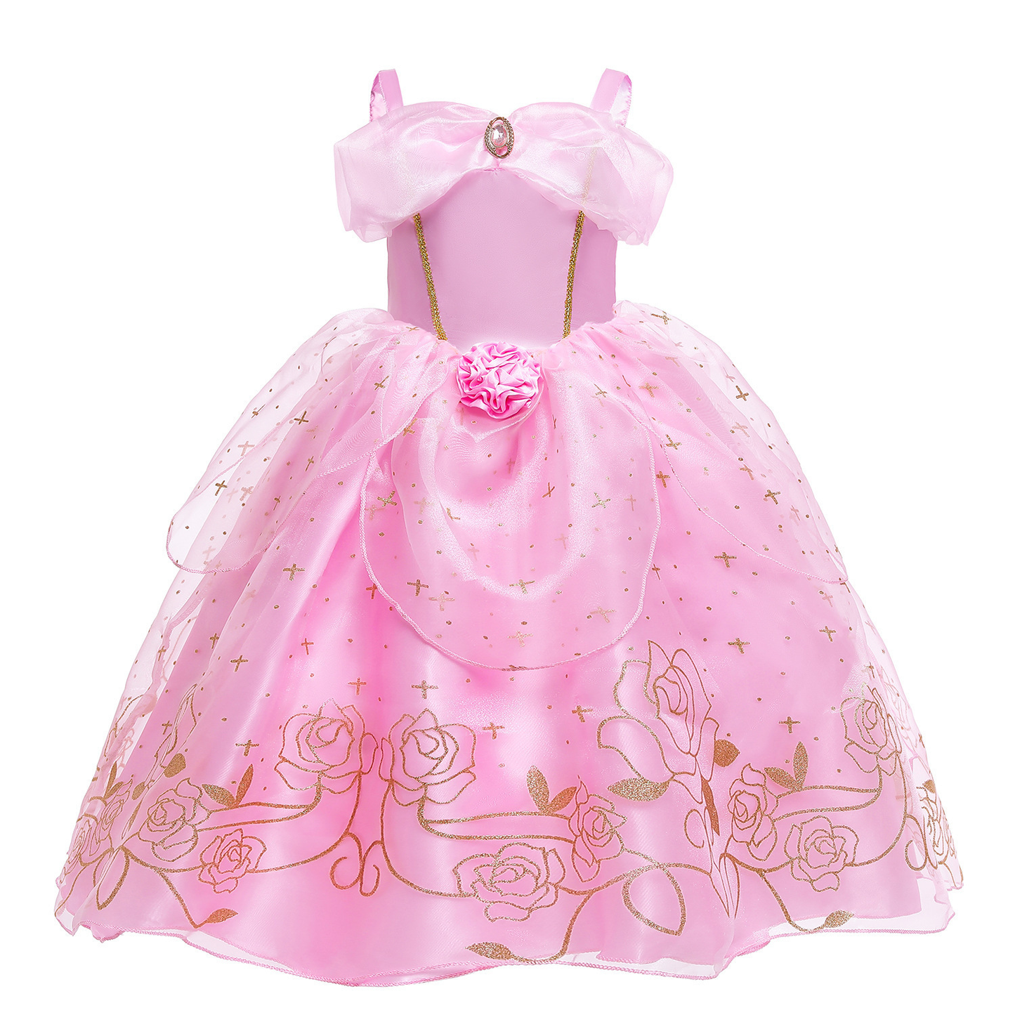 Halloween Girl's Princess Dress, Belle Style, Snow White Theme, Summer Children's Clothing, Cinderella Princess Dress