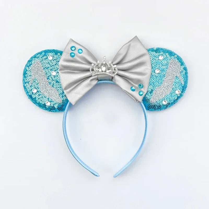 Disney Alice in Wonderland Ears Headbands Women Cosplay Red Queen Mad Hatter Hairband Kid Festival Cheshire Cat Hair Accessories