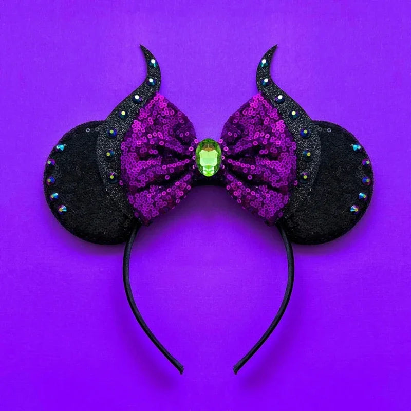 Disney Alice in Wonderland Ears Headbands Women Cosplay Red Queen Mad Hatter Hairband Kid Festival Cheshire Cat Hair Accessories