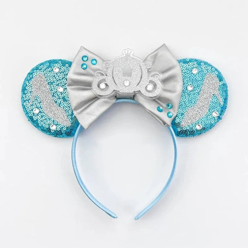 Disney Alice in Wonderland Ears Headbands Women Cosplay Red Queen Mad Hatter Hairband Kid Festival Cheshire Cat Hair Accessories