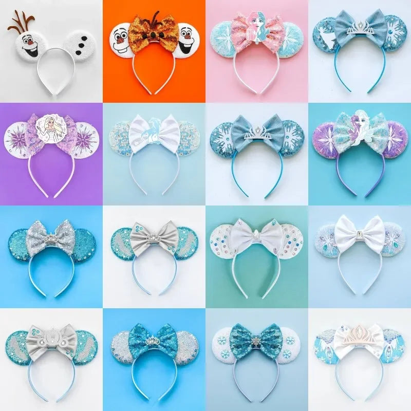 Disney Alice in Wonderland Ears Headbands Women Cosplay Red Queen Mad Hatter Hairband Kid Festival Cheshire Cat Hair Accessories