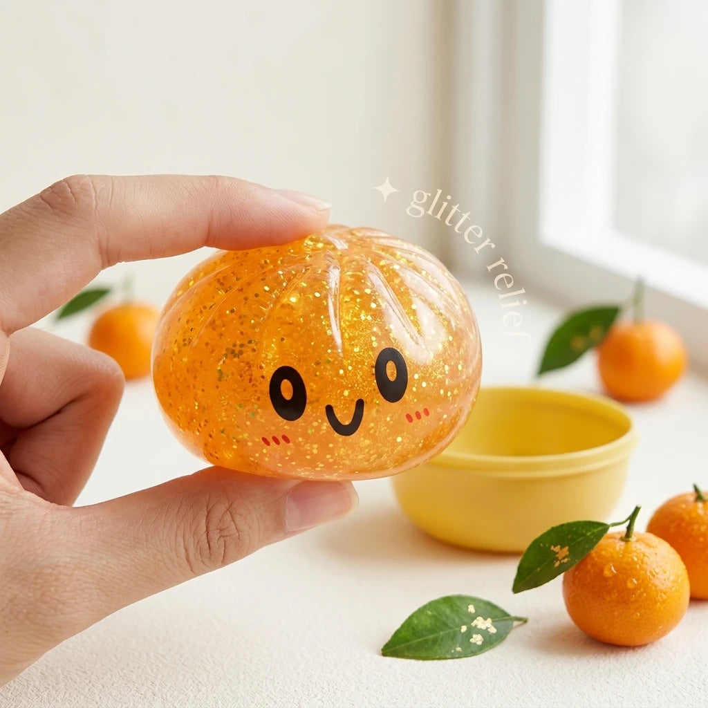 Gold Glitter Dumpling Squishy Toy Box Soft Slow Rising Fidget Toys Real Adults Anxiety Relief Squeeze Toy For Adults & Teens
