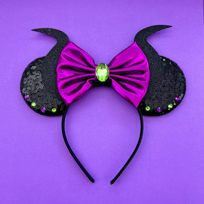 Disney Alice in Wonderland Ears Headbands Women Cosplay Red Queen Mad Hatter Hairband Kid Festival Cheshire Cat Hair Accessories