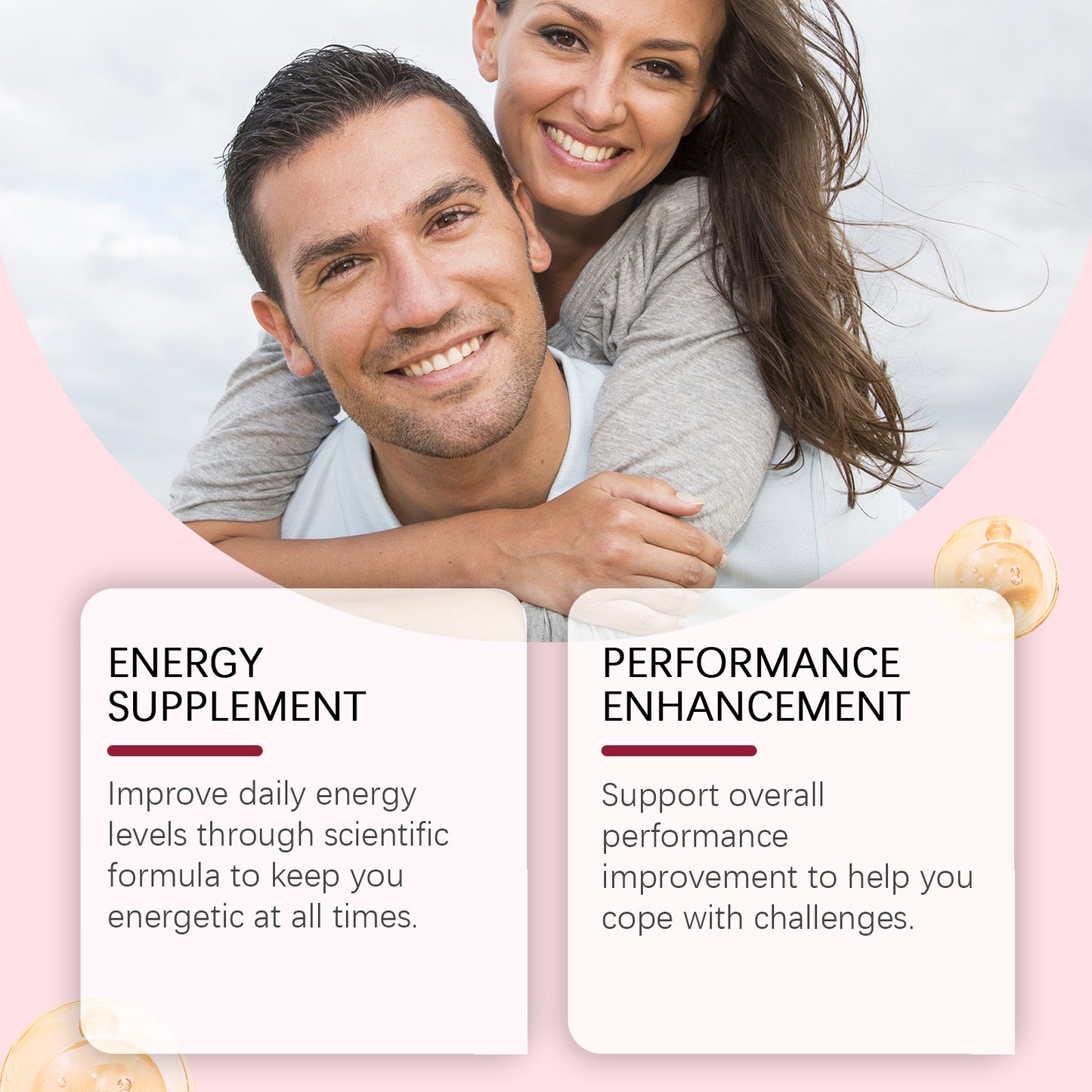 South Moon Herbal Energy Patch Men's Energy Supplement Patch To Improve Vitality Performance Herbal Patch