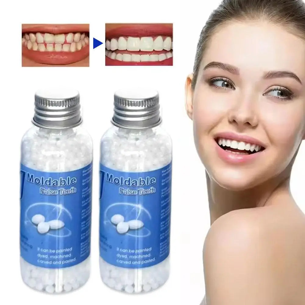 Resin Temporary Tooth Repair Teeth Gaps False Teeth Solid Glue Denture Adhesive Teeth Whitening-Tooth Beauty Care