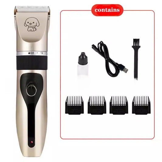 Pet Grooming Clippers Set Dog Hair Trimmer  Fur Remover Tool Kit Professional Pet Care Maintenance Equipment