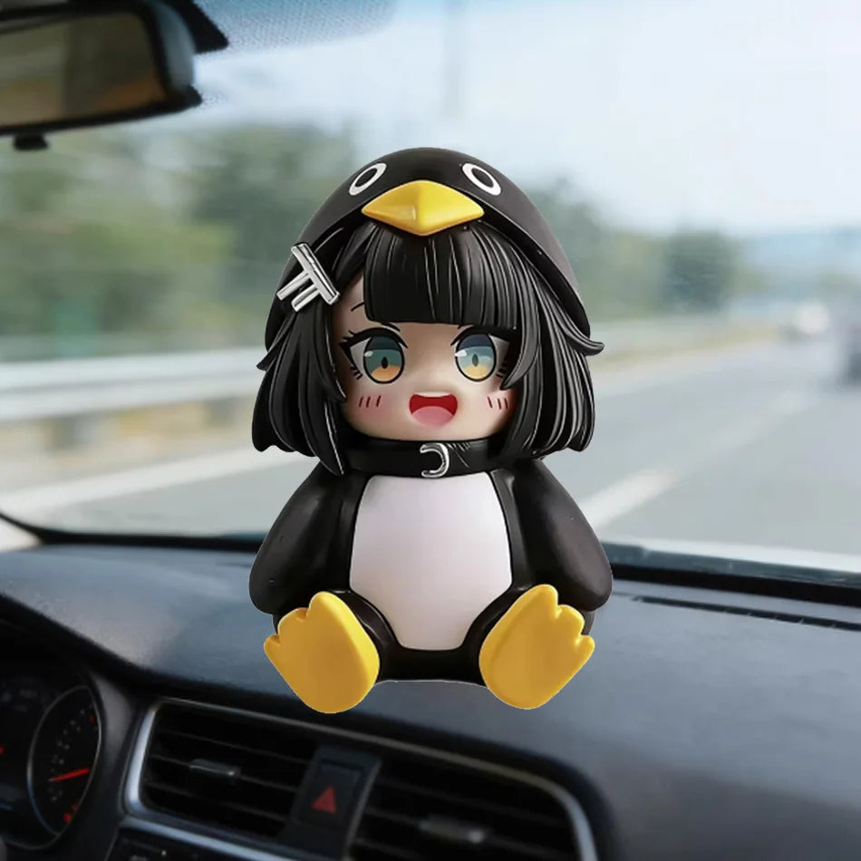 Gugu Gaga Little Penguin 6cm PVC Cosplay Figure Anime Desk Display Model Collection Birthday Gift