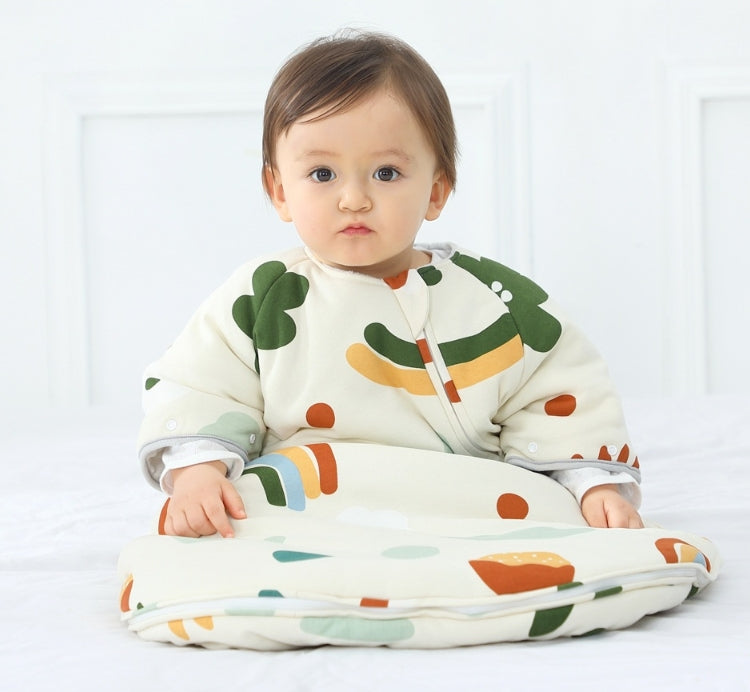 Children's Bean Plush Blanket, Thickened Anti-Kick Cover, All-Season Soothing Baby Sleep Bag for Cross-border