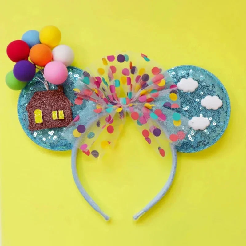 Disney Alice in Wonderland Ears Headbands Women Cosplay Red Queen Mad Hatter Hairband Kid Festival Cheshire Cat Hair Accessories