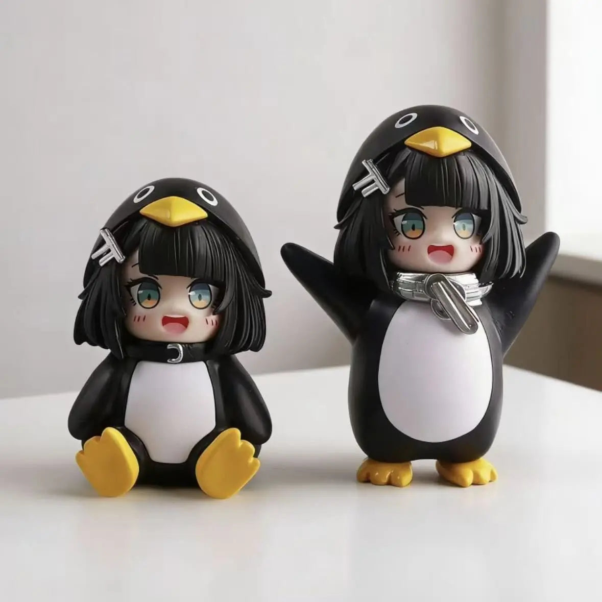 Gugu Gaga Little Penguin 6cm PVC Cosplay Figure Anime Desk Display Model Collection Birthday Gift