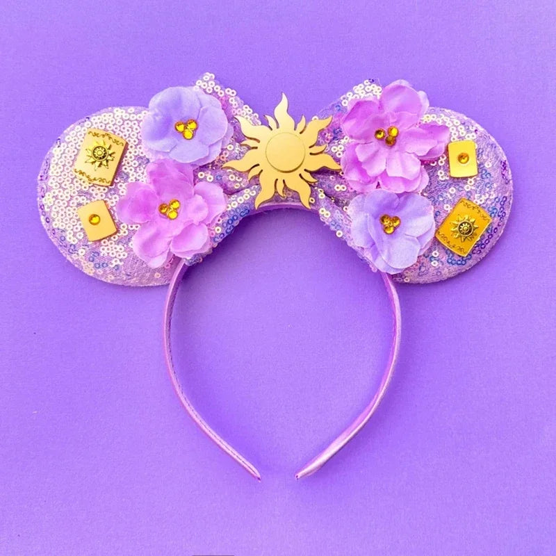 Disney Alice in Wonderland Ears Headbands Women Cosplay Red Queen Mad Hatter Hairband Kid Festival Cheshire Cat Hair Accessories