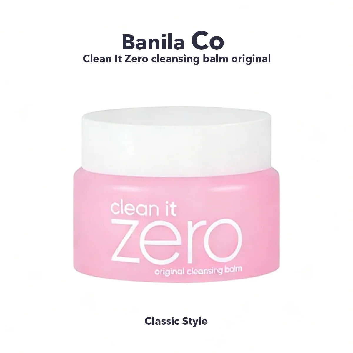 Banila CO Clean It Zero Cleansing Balm 7ml,Lightweight Cleansing,Travel-Size Convenience,Korean Cosmetic,K-Beauty,Korean Makeup