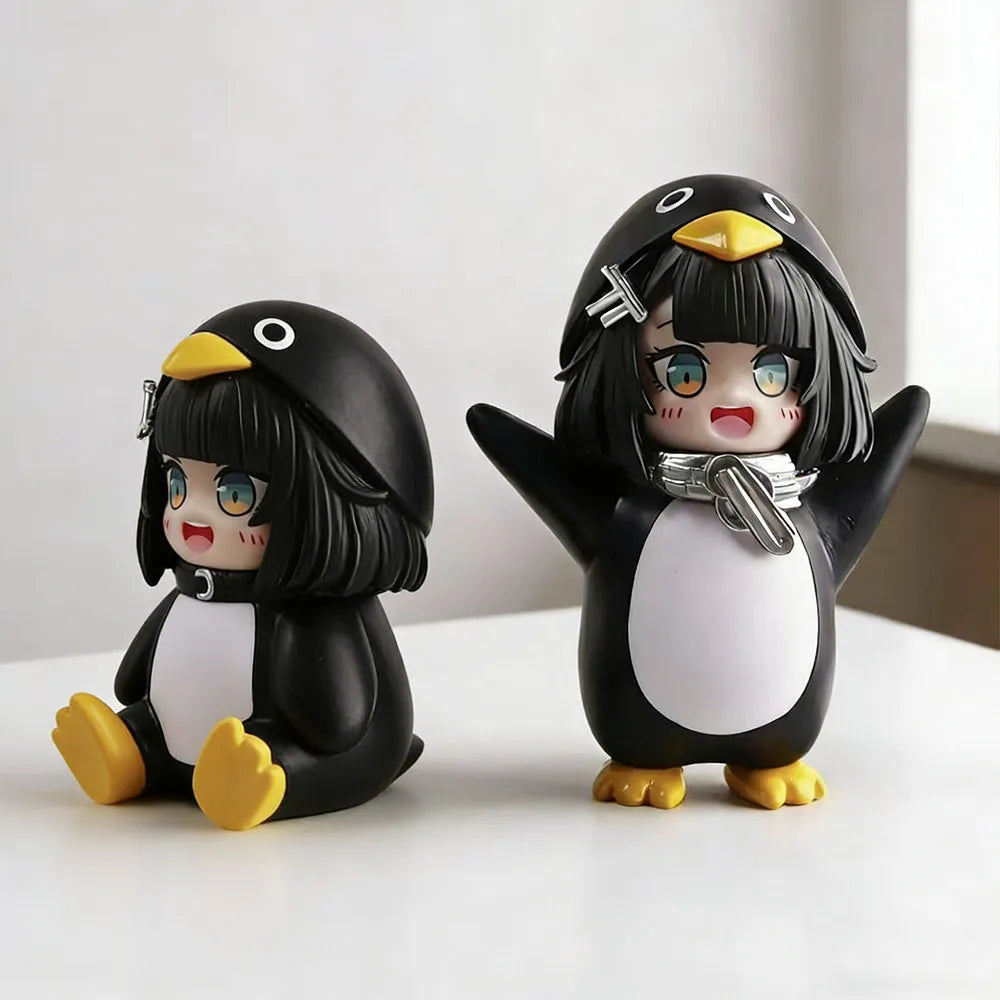 Gugu Gaga Little Penguin 6cm PVC Cosplay Figure Anime Desk Display Model Collection Birthday Gift