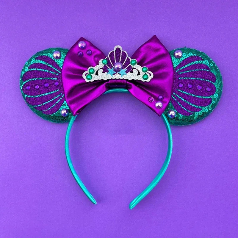 Disney Alice in Wonderland Ears Headbands Women Cosplay Red Queen Mad Hatter Hairband Kid Festival Cheshire Cat Hair Accessories