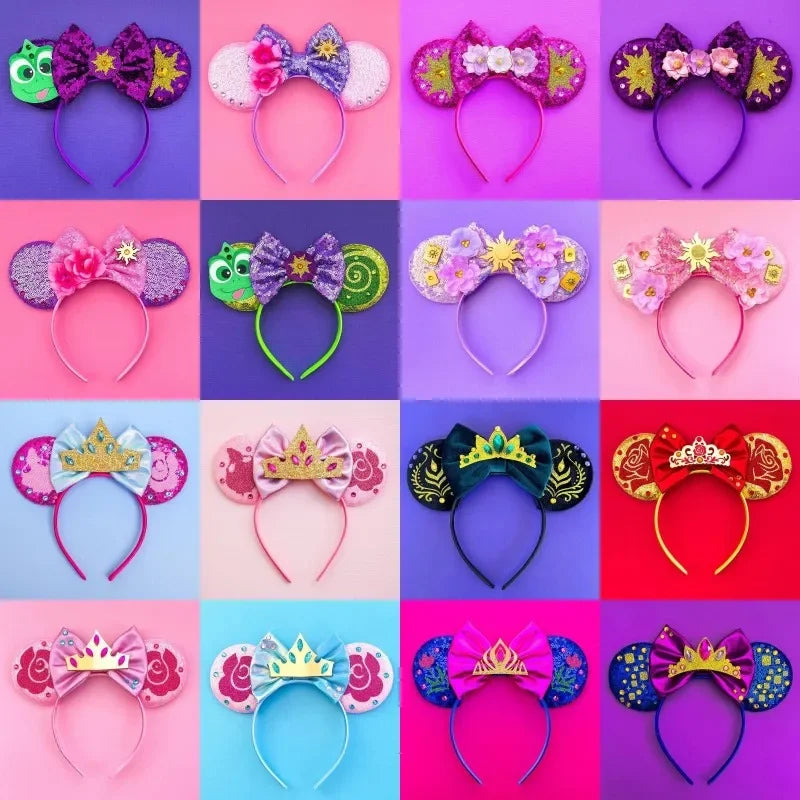 Disney Alice in Wonderland Ears Headbands Women Cosplay Red Queen Mad Hatter Hairband Kid Festival Cheshire Cat Hair Accessories