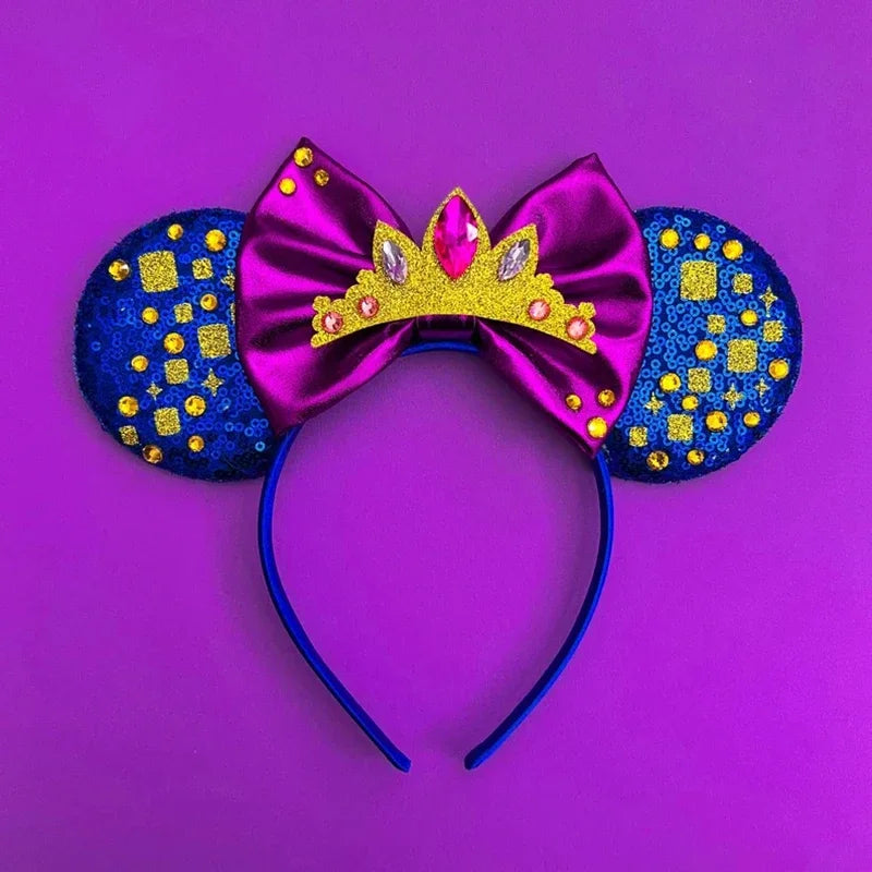 Disney Alice in Wonderland Ears Headbands Women Cosplay Red Queen Mad Hatter Hairband Kid Festival Cheshire Cat Hair Accessories