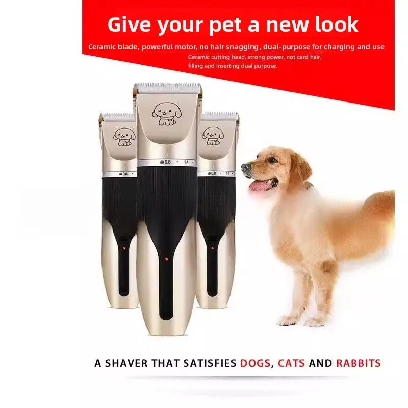 Pet Grooming Clippers Set Dog Hair Trimmer  Fur Remover Tool Kit Professional Pet Care Maintenance Equipment