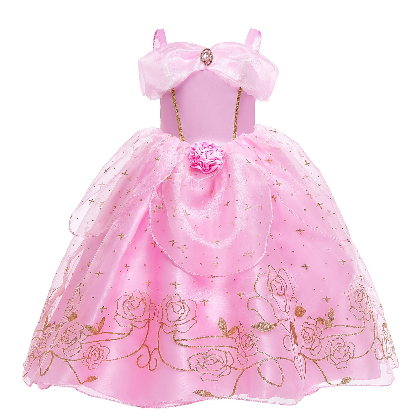 Halloween Girl's Princess Dress, Belle Style, Snow White Theme, Summer Children's Clothing, Cinderella Princess Dress