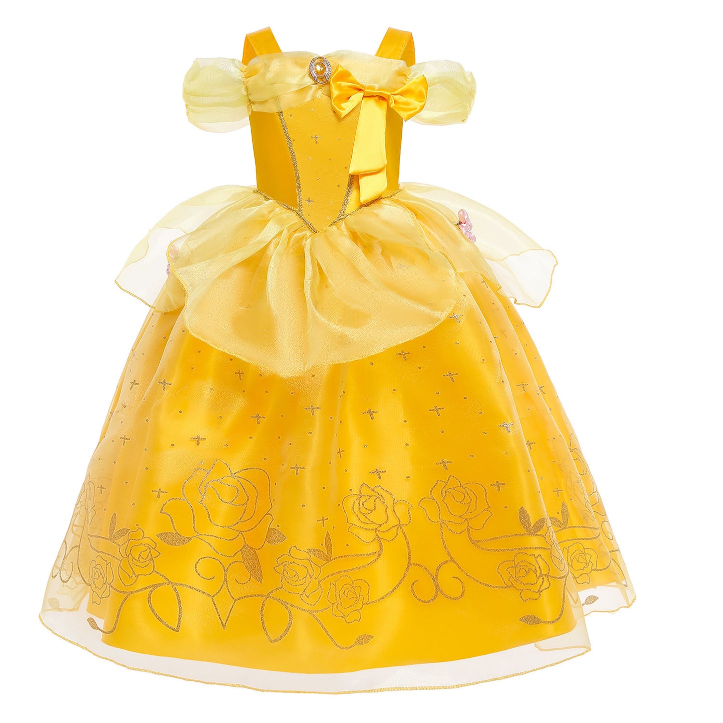 Halloween Girl's Princess Dress, Belle Style, Snow White Theme, Summer Children's Clothing, Cinderella Princess Dress