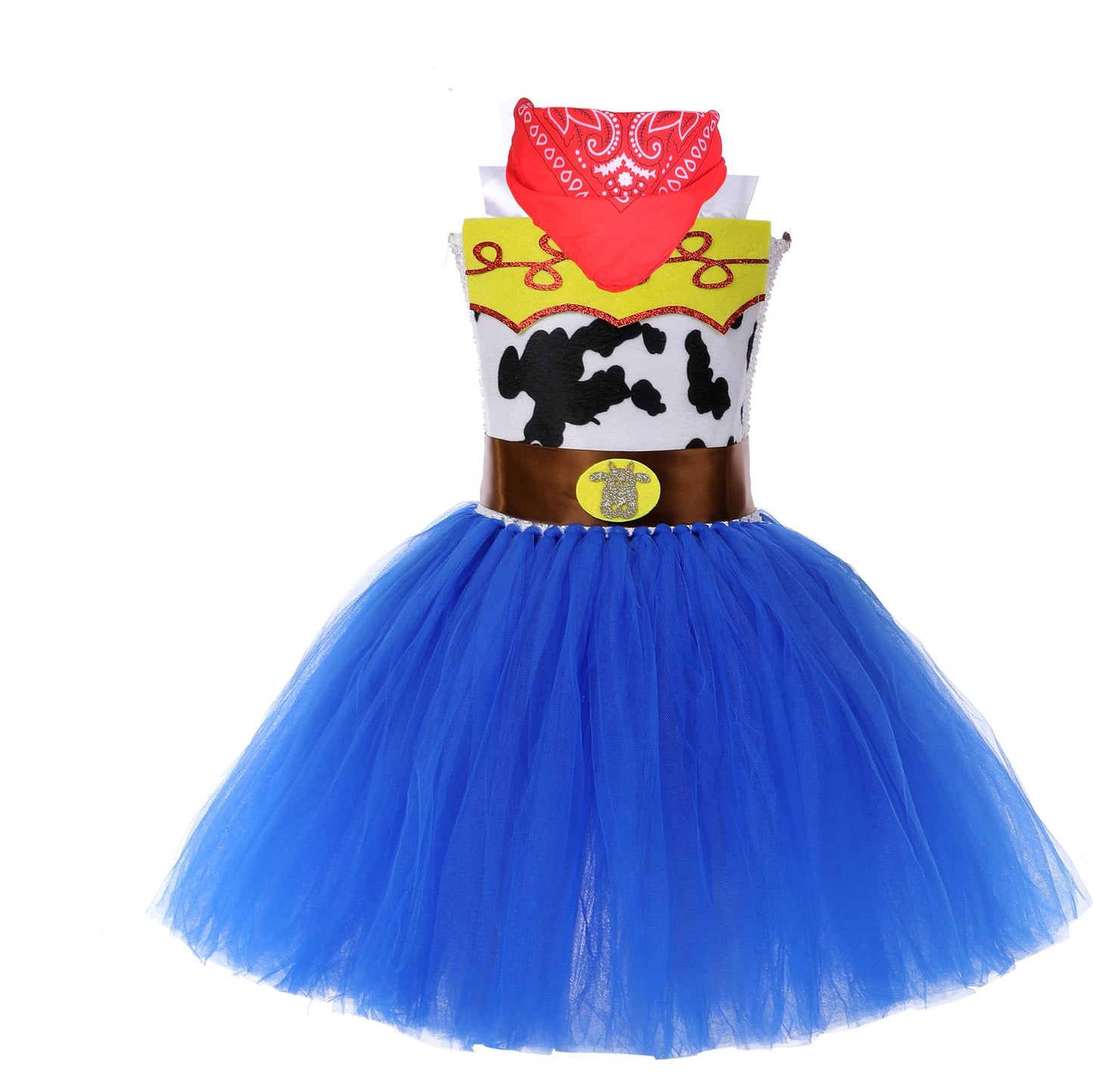 Toy Story Jessie Costume Cartoon Girl Dress Halloween Woody Cowboy Outfit Performance