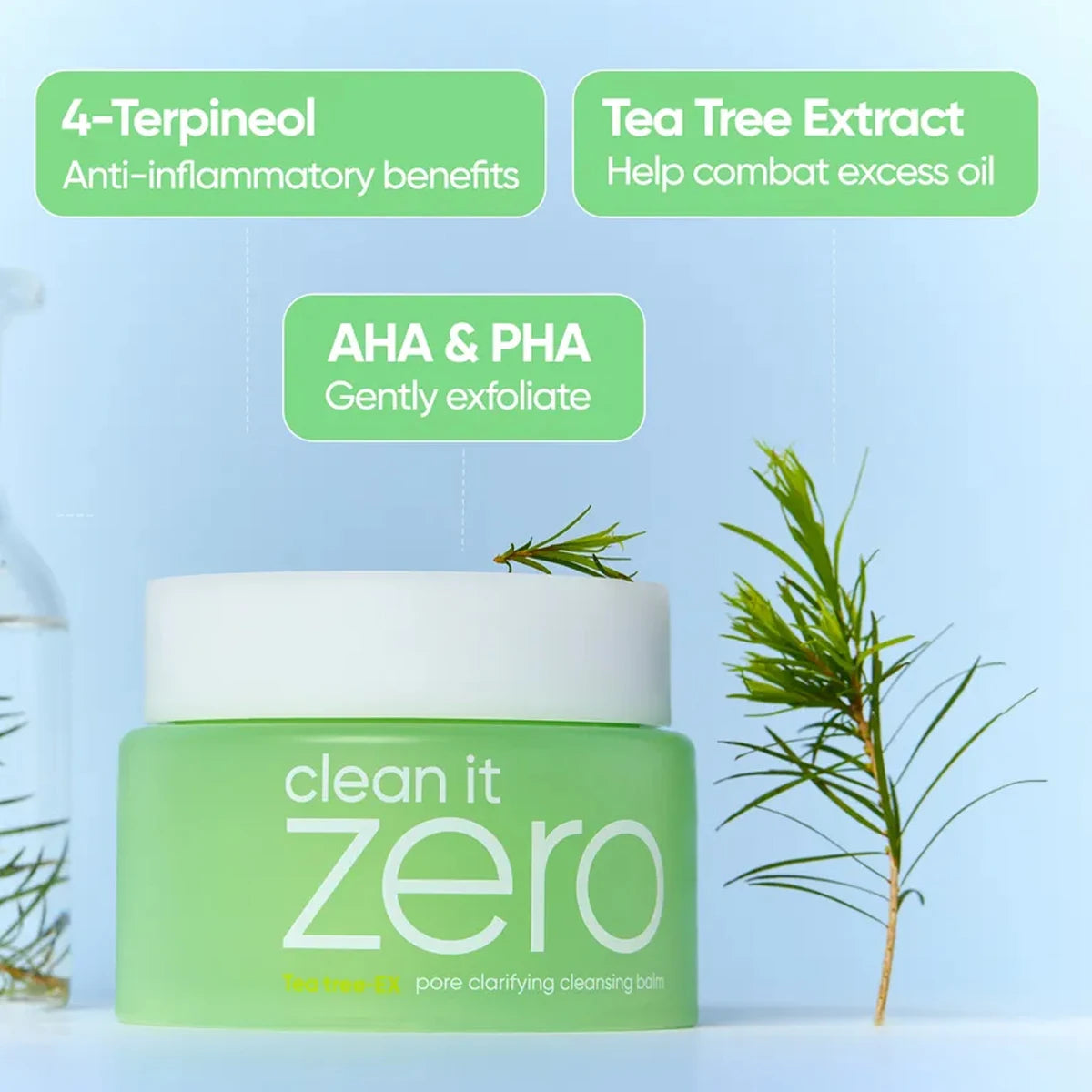 Banila CO Clean It Zero Cleansing Balm 7ml,Lightweight Cleansing,Travel-Size Convenience,Korean Cosmetic,K-Beauty,Korean Makeup