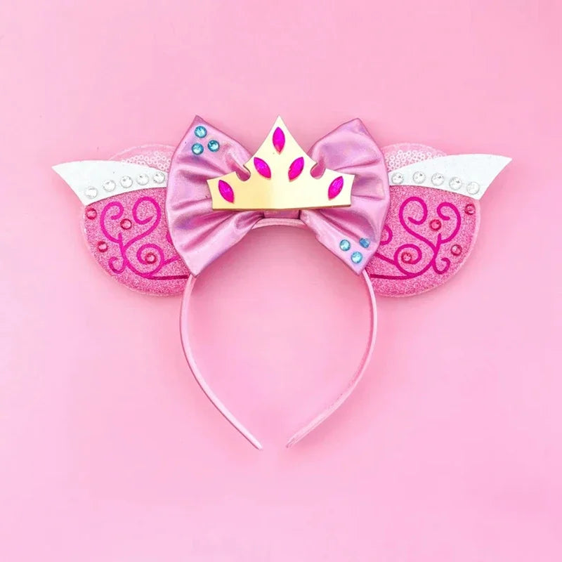 Disney Alice in Wonderland Ears Headbands Women Cosplay Red Queen Mad Hatter Hairband Kid Festival Cheshire Cat Hair Accessories