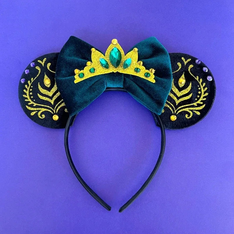 Disney Alice in Wonderland Ears Headbands Women Cosplay Red Queen Mad Hatter Hairband Kid Festival Cheshire Cat Hair Accessories
