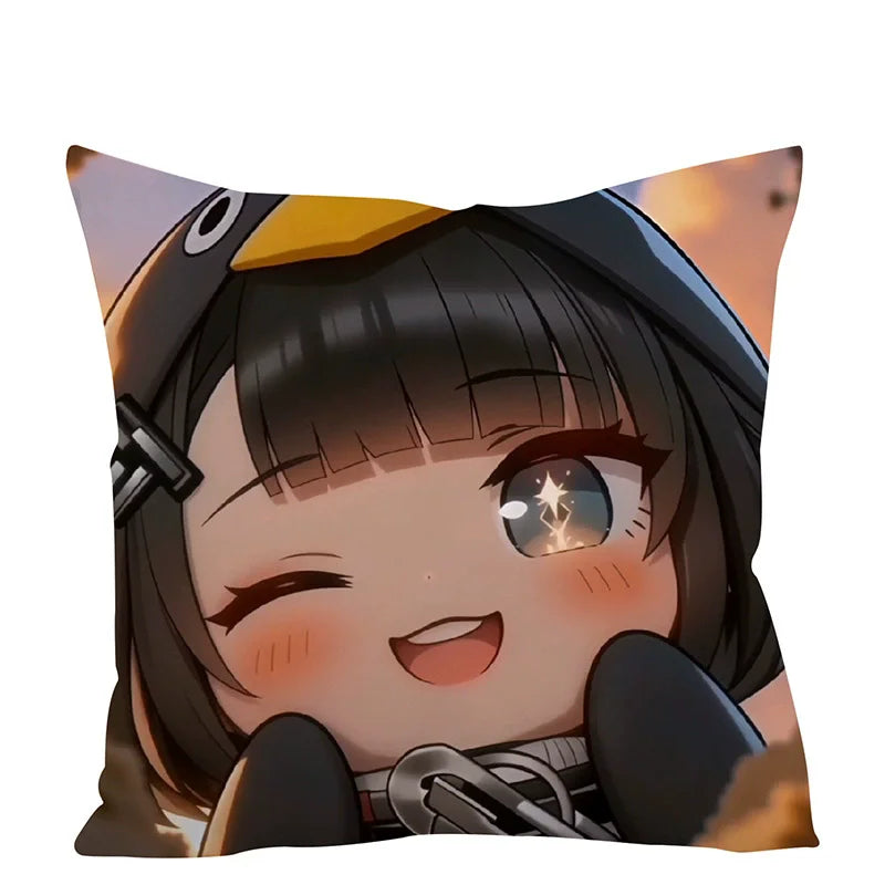 Cute Penguin Gugu Gaga Cushion Pillow for Bedroom and Sofa Decorative Seat Pad Nap Pillow Soft Sitting Cushion Christmas