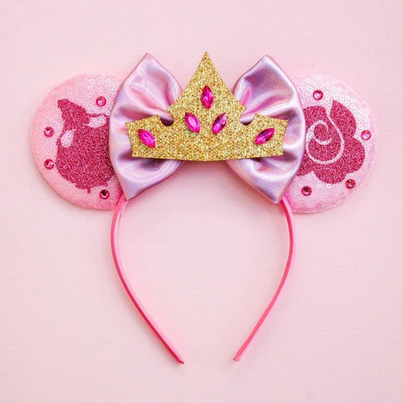 Disney Alice in Wonderland Ears Headbands Women Cosplay Red Queen Mad Hatter Hairband Kid Festival Cheshire Cat Hair Accessories