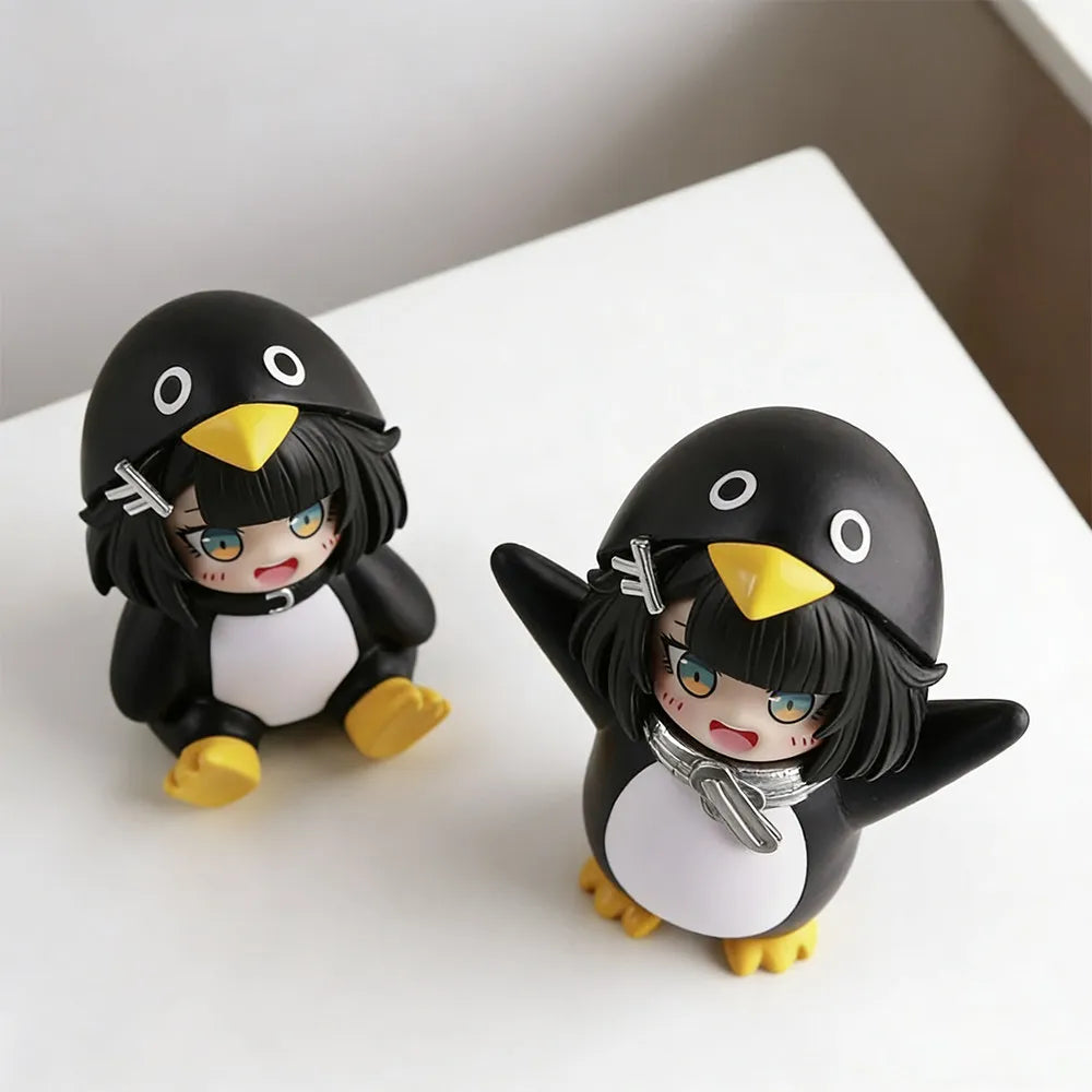 Gugu Gaga Little Penguin 6cm PVC Cosplay Figure Anime Desk Display Model Collection Birthday Gift