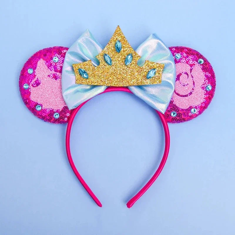 Disney Alice in Wonderland Ears Headbands Women Cosplay Red Queen Mad Hatter Hairband Kid Festival Cheshire Cat Hair Accessories
