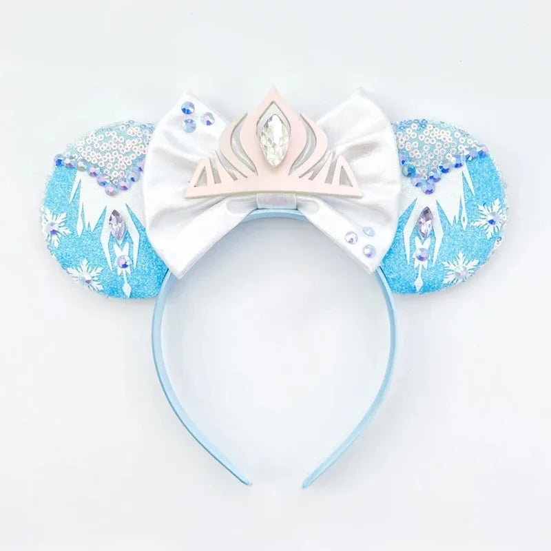 Disney Alice in Wonderland Ears Headbands Women Cosplay Red Queen Mad Hatter Hairband Kid Festival Cheshire Cat Hair Accessories