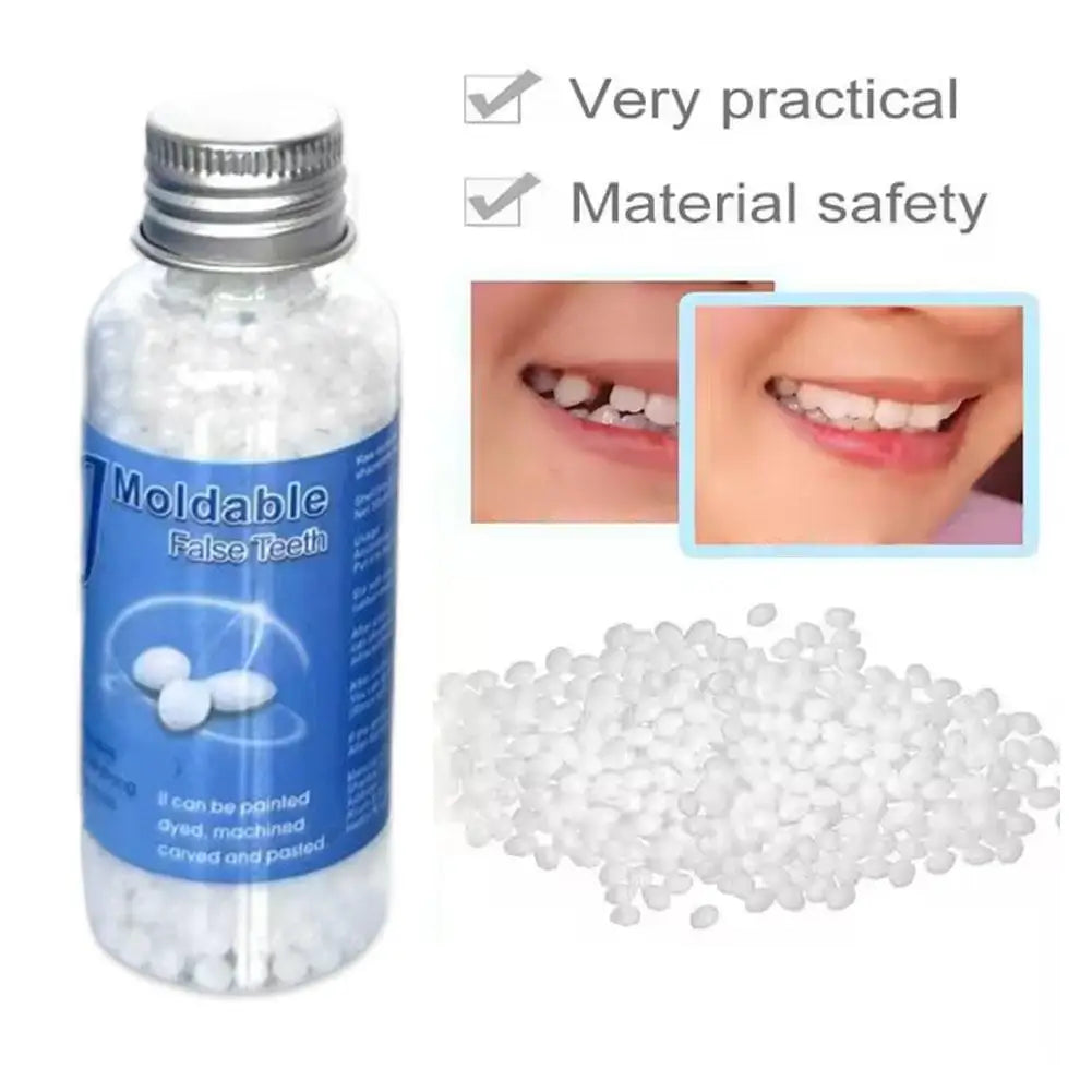 Resin Temporary Tooth Repair Teeth Gaps False Teeth Solid Glue Denture Adhesive Teeth Whitening-Tooth Beauty Care