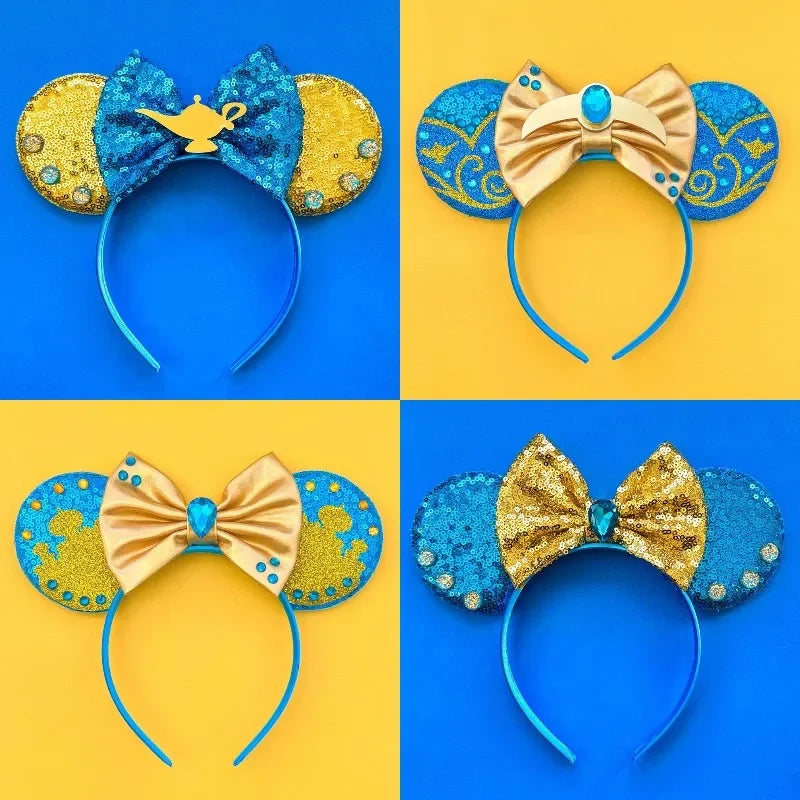Disney Alice in Wonderland Ears Headbands Women Cosplay Red Queen Mad Hatter Hairband Kid Festival Cheshire Cat Hair Accessories