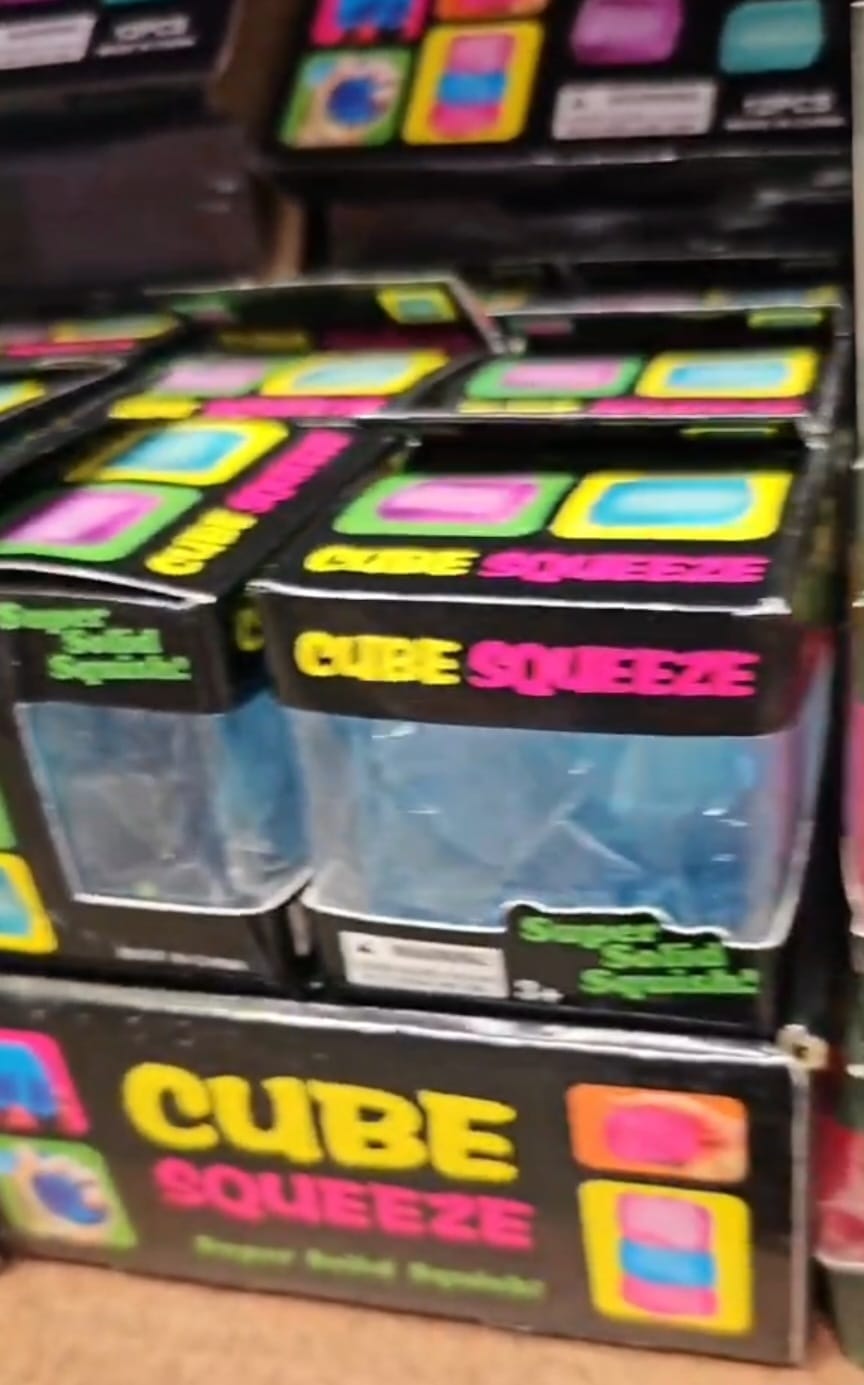 Cube squishy 💟🧊sensory  fidgets💥💥